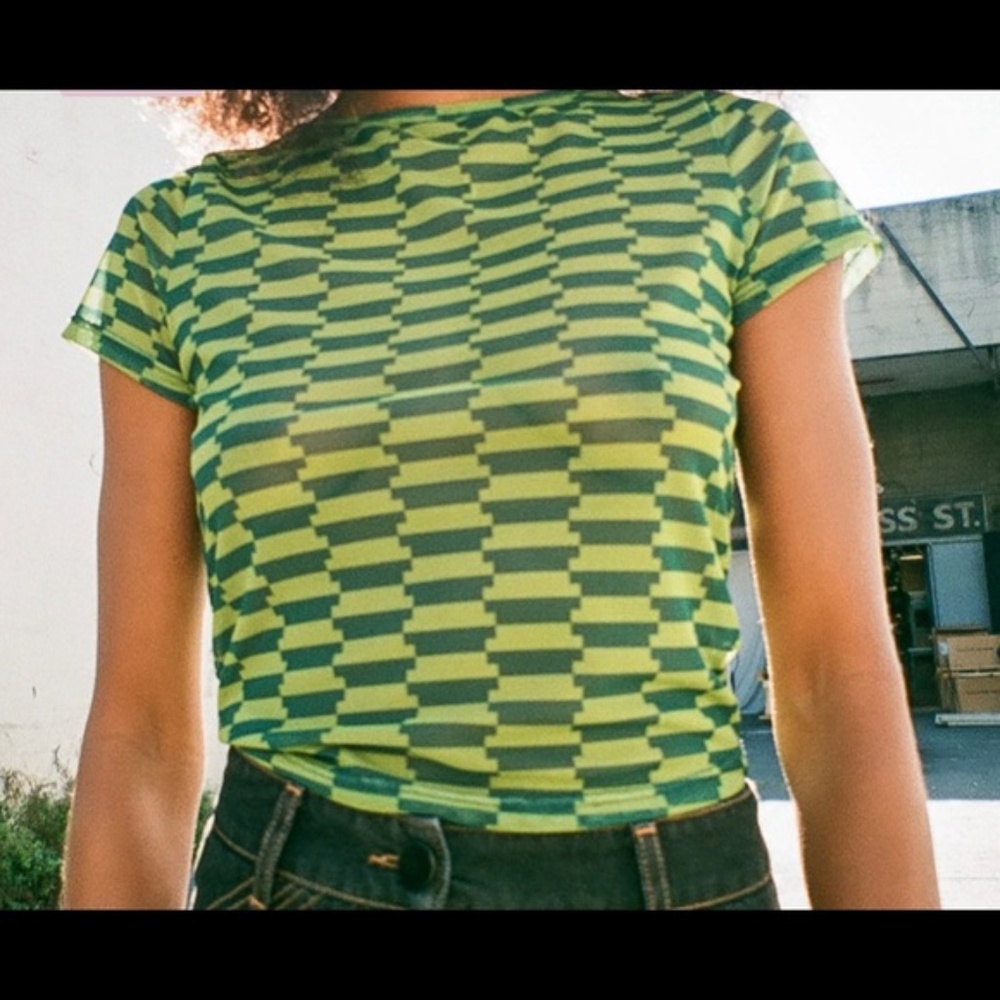 Lisa Says Gah Alex Mesh Tee